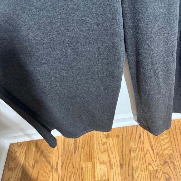 Three Bird Nest Relaxed Wide leg Jumpsuit Women XL Gray Pocket Lounge Casual - Picture 4 of 11